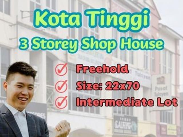 Shop for sale in Kota Tinggi, Johor