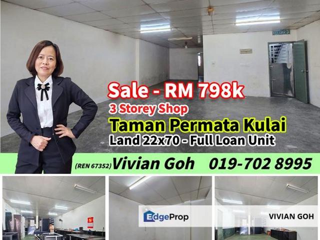 Shop for sale in Kulai, Johor