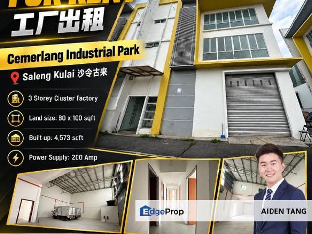 Warehouse for rent in Kulai, Johor