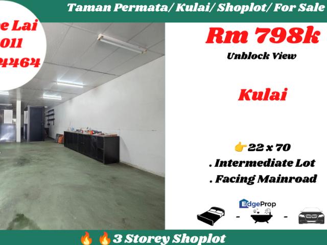 Shop for sale in Kulai, Johor