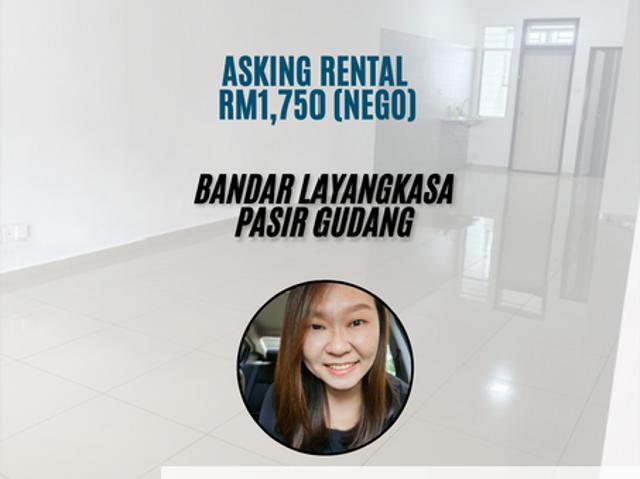 House for rent in Pasir Gudang, Johor