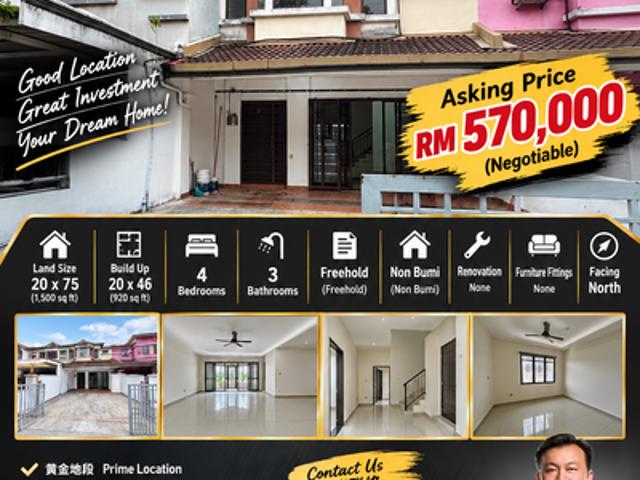 House for sale in Bandar Puteri Klang, Bandaraya Klang