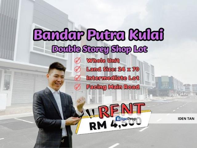 Shop for rent in Kulai, Johor