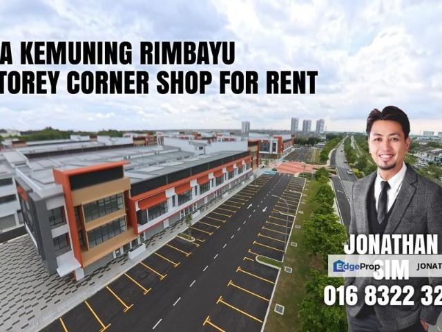 Shop for rent in Bandar Rimbayu, Kuala Langat