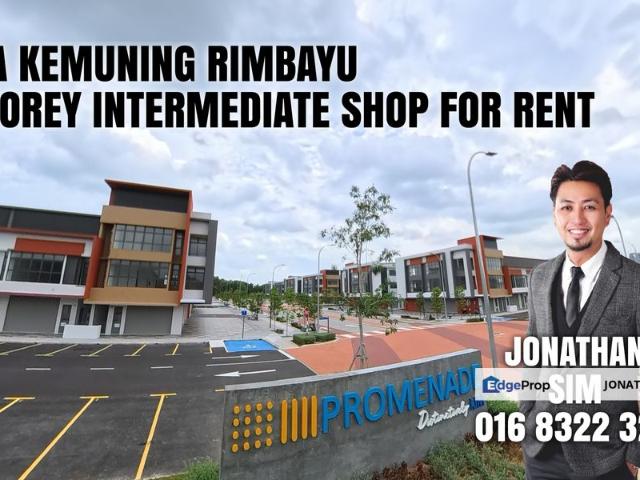Shop for rent in Bandar Rimbayu, Kuala Langat