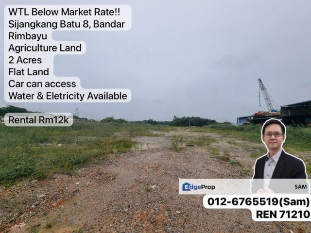 Shop for rent in Zon Perindustrian Bebas Telok Panglima Garang, Teluk Panglima Garang