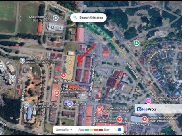 Shop for sale in Rompin, Muadzam Shah
