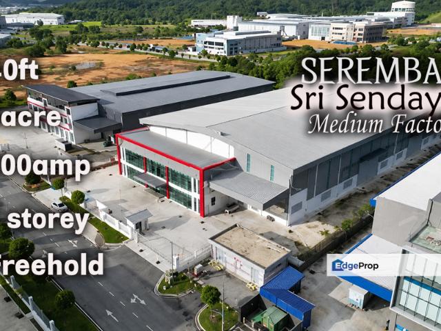 Warehouse for sale in Lobak, Seremban