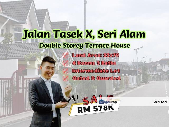 House for sale in Bandar Seri Alam, Masai
