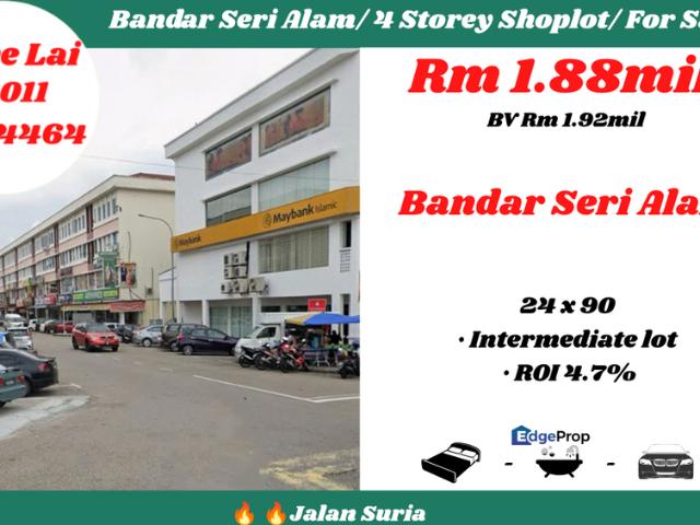Shop for sale in Bandar Seri Alam, Masai