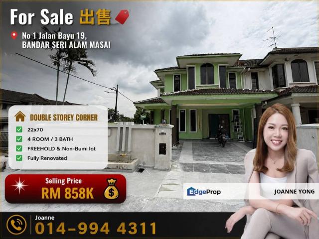House for sale in Pasir Gudang, Johor