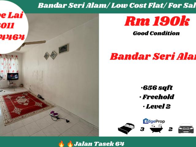 Flat for sale in Masai, Johor