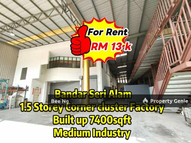 Warehouse for rent in Masai, Johor