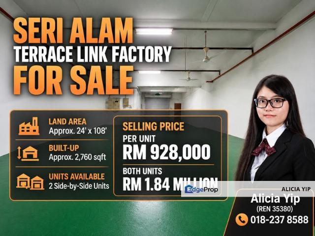 Warehouse for sale in Masai, Johor