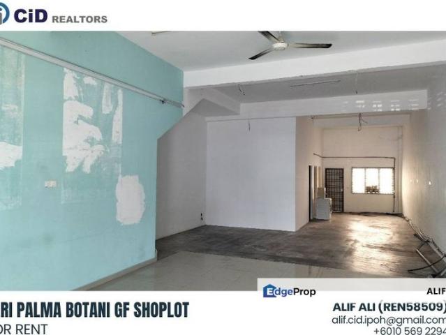 Shop for rent in Perak, Tanjong Ipoh