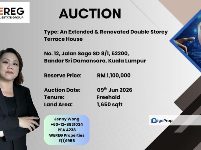 House for sale in Petaling, Damansara Damai