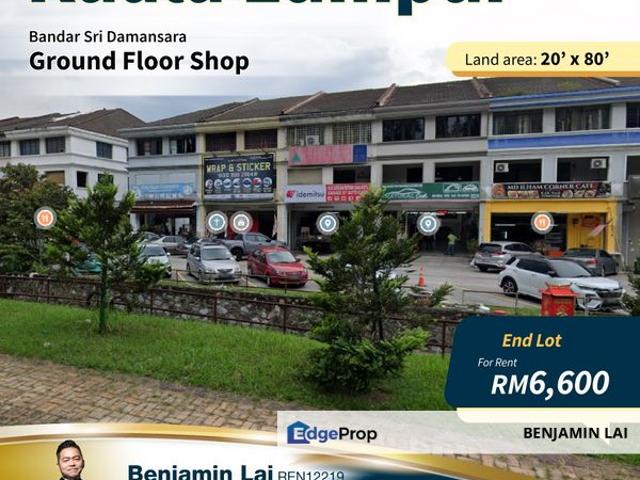 Shop for rent in Petaling, Damansara Damai
