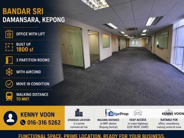 Shop for rent in Petaling, Damansara Damai