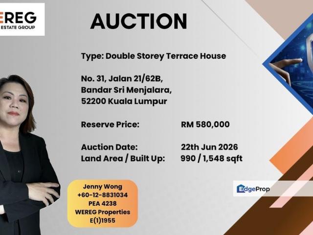 House for sale in Kepong, Kuala Lumpur