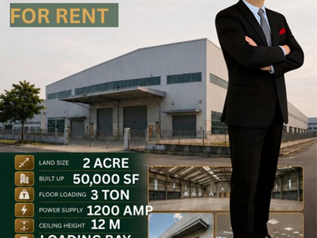 Warehouse for rent in Sendayan Village, Negeri Sembilan
