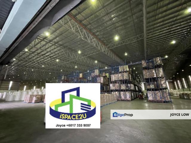 Warehouse for rent in Kawasan Perindustrian Bandar Sultan Suleiman, Bandaraya Klang