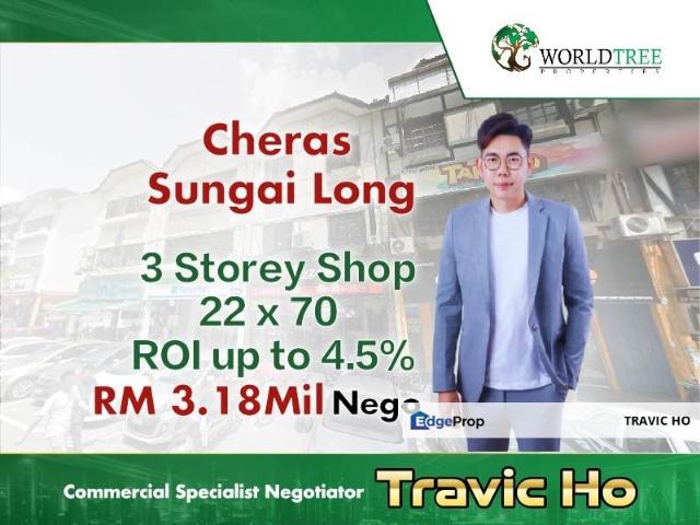 Shop for sale in Kajang, Langat