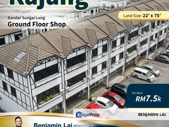 Shop for rent in Kajang, Langat