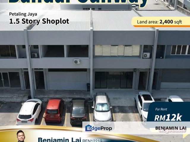 Shop for rent in Petaling, Subang Jaya