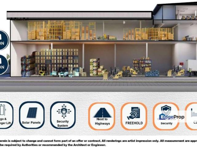 Warehouse for sale in Kajang, Langat