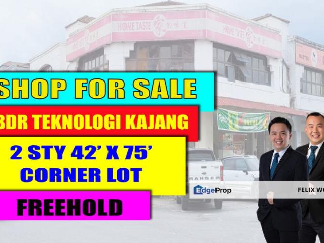 Shop for sale in Kajang, Langat