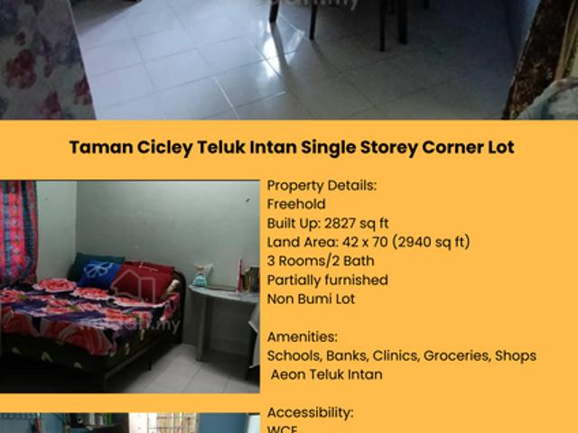 House for sale in Perak, Intan