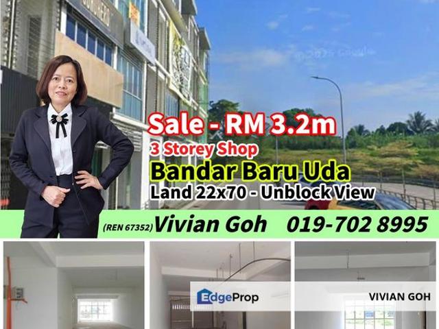 Shop for sale in Bukit Ledang, Johor