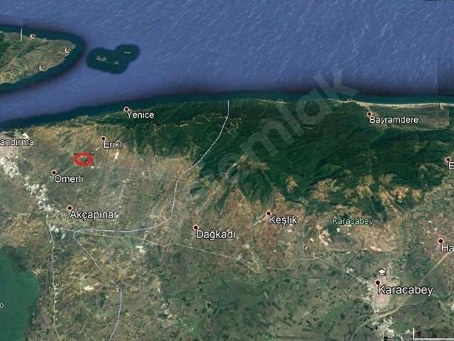 Bandirma, Balikesir içerisinde satılık Arsa