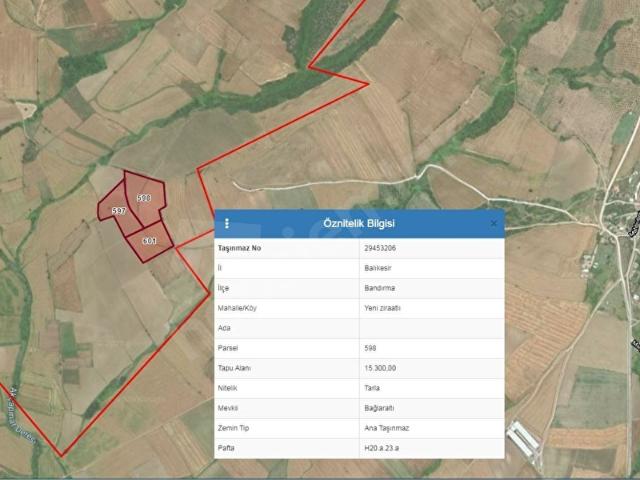 Bandirma, Balikesir içerisinde satılık Arsa