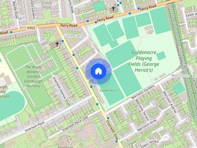 Apartment for rent in Goldenacre, Scotland