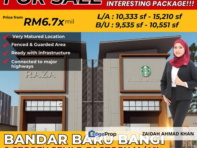 Warehouse for sale in Kajang, Langat