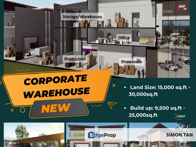 Warehouse for sale in Kajang, Langat
