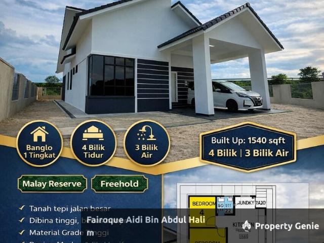 Bungalow for sale in Kelantan
