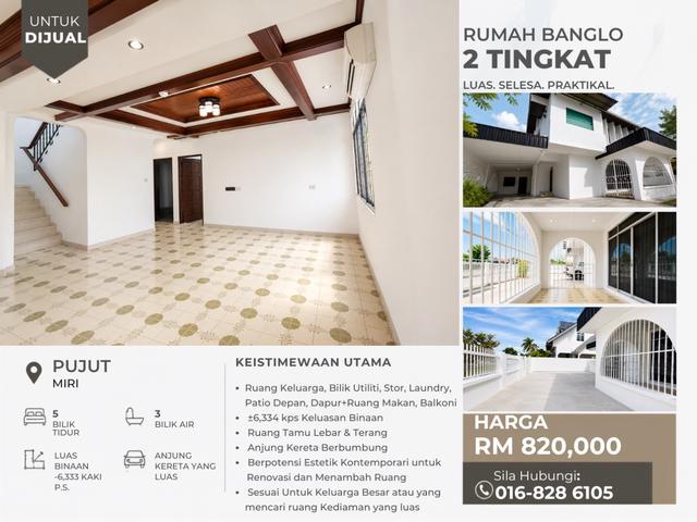 Bungalow for sale in Long Miri