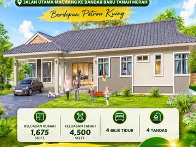 Bungalow for sale in Machan, Kelantan