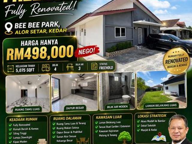 Bungalow for sale in Alor Setar, Kedah