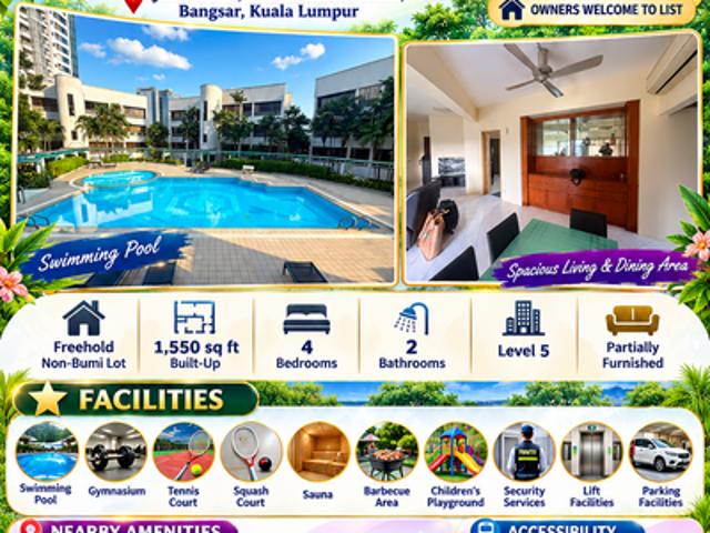Condominium for sale in Bangsar, Kuala Lumpur