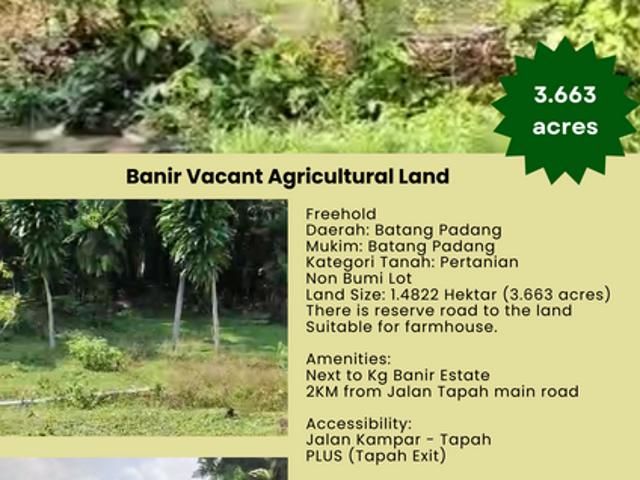 Shop for sale in Perak, Tapah
