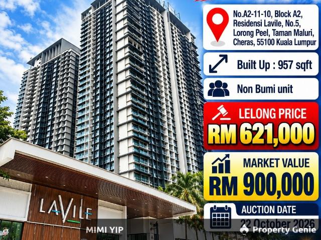 Apartment for rent in Maluri, Kuala Lumpur