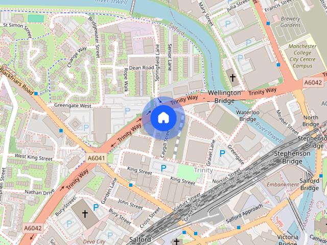 Apartment for rent in Blackfriars, Salford