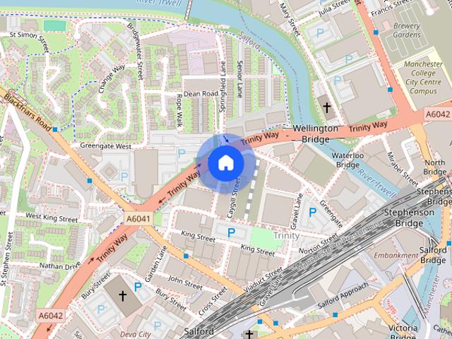 Apartment for rent in Blackfriars, Salford