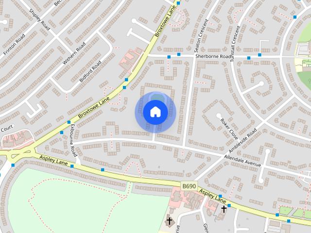 House for rent in Broxtowe, Haddon