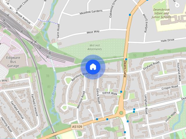 House for rent in Burnt Oak, Greater London