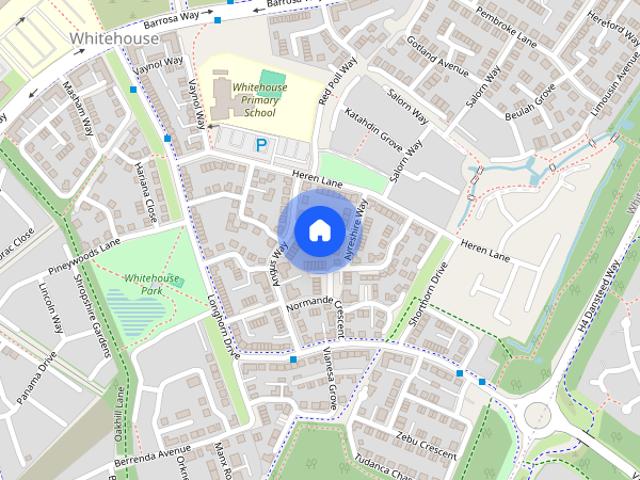 House for rent in Whitehouse, Milton Keynes