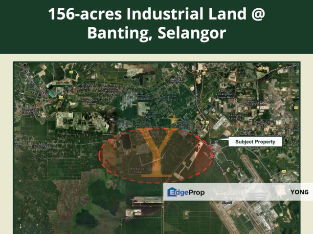 Warehouse for sale in Banting, Kuala Langat